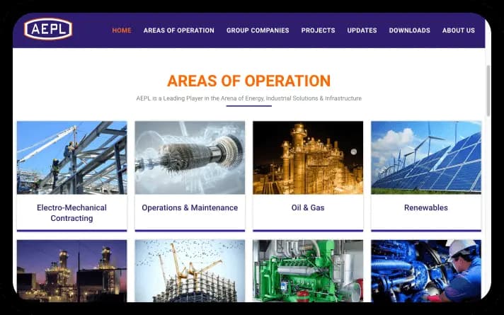Albario Engineering (Pvt) Ltd project screenshot