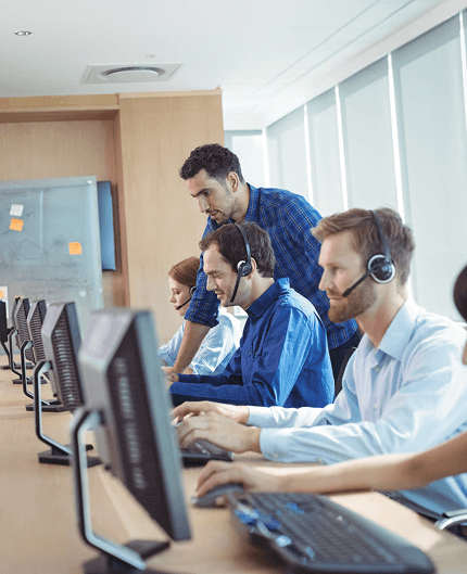 Vibrant Logics support team ready to help